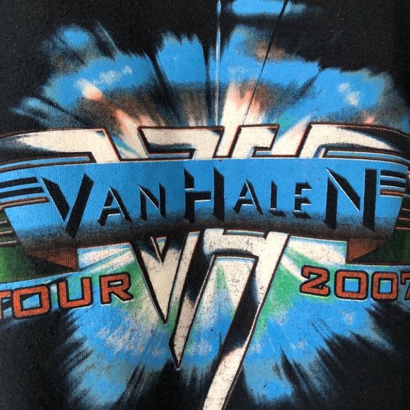 Vintage Van Halen 2007 Tour T-Shirt David Lee Roth - Picture 3 of 8